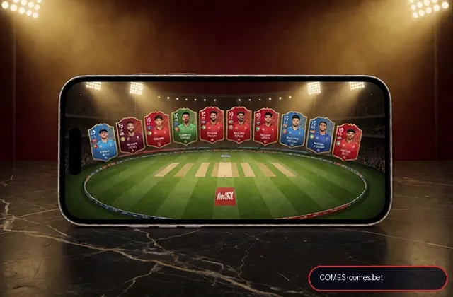 Comes (come bet) fantasy cricket & matchday visual 1
